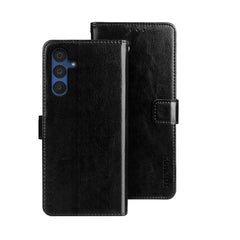 Funda de teléfono de cuero con textura Crazy...
