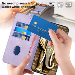 YX0060 Funda de cuero para teléfono con reli...
