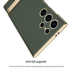 Funda para teléfono GKK Triumph de piel lisa...