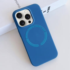 Funda para teléfono de silicona líquida magn...