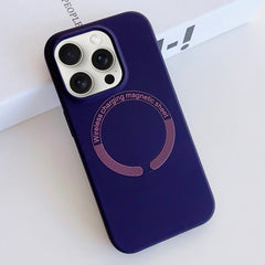 Funda para teléfono de silicona líquida magn...