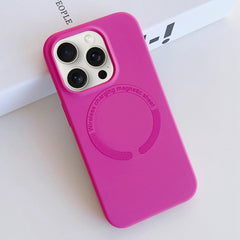Funda para teléfono de silicona líquida magn...