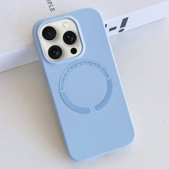 Funda para teléfono de silicona líquida magn...