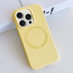 Funda para teléfono de silicona líquida magn...