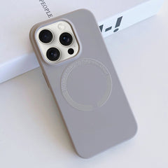 Funda para teléfono de silicona líquida magn...