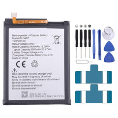 Cambio de batería, For Tecno Spark 6 / Camon...