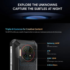 Oukitel WP19 Pro, 6,8 pulgadas MediaTek Heli...