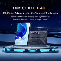 OUKITEL RT7 TITAN 4G Network IP68/IP69K tabl...