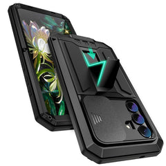 R-JUST Funda para teléfono con soporte imper...