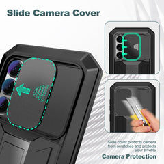 R-JUST Funda para teléfono con soporte imper...