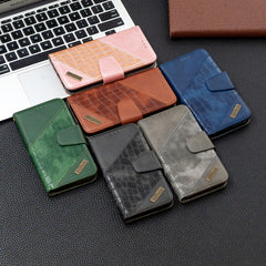 Funda de cuero PU con tapa horizontal y text...