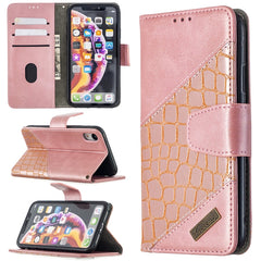 Funda de cuero PU con tapa horizontal y text...