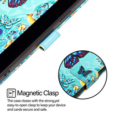 Funda para teléfono de cuero de tejido liso ...
