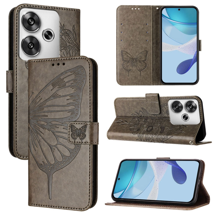 Funda para teléfono de cuero con mariposa en...