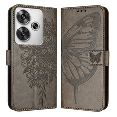 Funda para teléfono de cuero con mariposa en...
