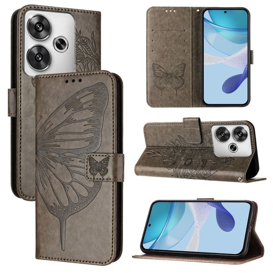 Funda para teléfono de cuero con mariposa en...
