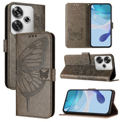 Funda para teléfono de cuero con mariposa en...
