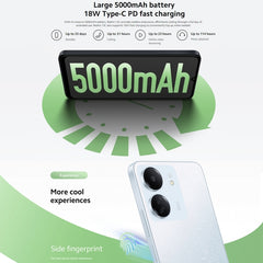 Xiaomi Redmi 13C 5G, 6,74 pulgadas MIUI 14 M...