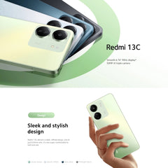 Xiaomi Redmi 13C 5G, 6,74 pulgadas MIUI 14 M...