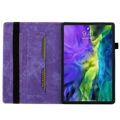 Funda para tableta de cuero con estampado de...