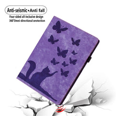Funda para tableta de cuero con estampado de...