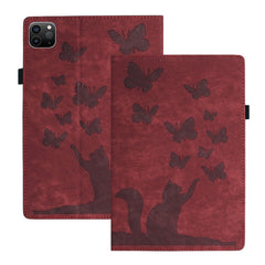 Funda para tableta de cuero con estampado de...