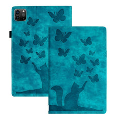 Funda para tableta de cuero con estampado de...