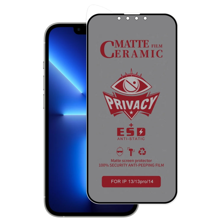 Película cerámica de privacidad esmerilada d...
