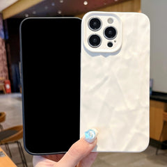 Caja del teléfono de TPU con textura de arru...