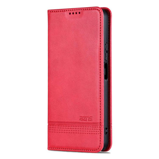 AZNS Funda de teléfono de cuero con tapa mag...