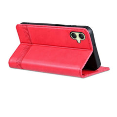 AZNS Funda de teléfono de cuero con tapa mag...