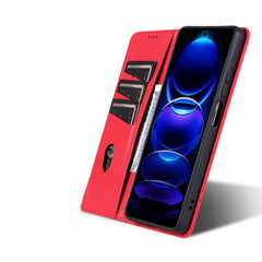 AZNS Funda de teléfono de cuero con tapa mag...