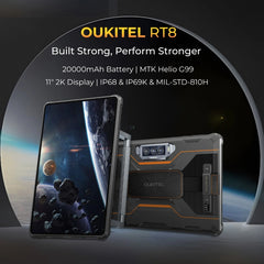 OUKITEL RT8 4G Network IP68/IP69K tableta ro...