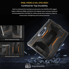OUKITEL RT8 4G Network IP68/IP69K tableta ro...