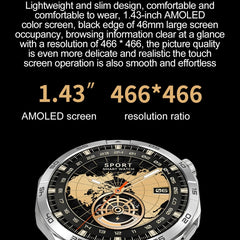 Reloj inteligente LEMFO HK4 de 1,43 pulgadas