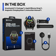 Zeblaze Stratos 3 Pro Reloj inteligente depo...