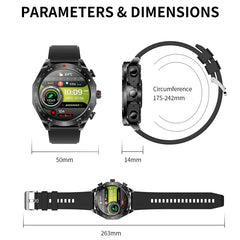 LEMFO T95 2 en 1 Reloj inteligente con auriculares Bluetooth