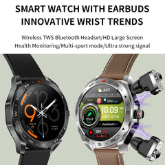 LEMFO T95 2 en 1 Reloj inteligente con auriculares Bluetooth