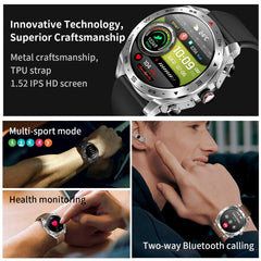 LEMFO T95 2 en 1 Reloj inteligente con auriculares Bluetooth