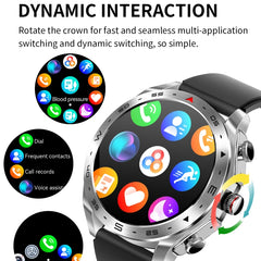 LEMFO T95 2 en 1 Reloj inteligente con auriculares Bluetooth