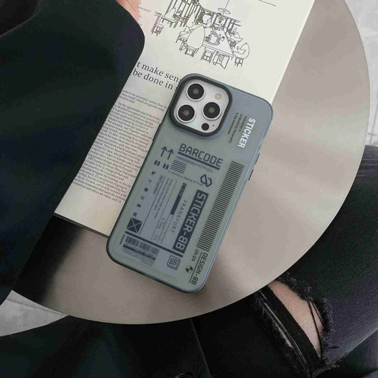 Estuche para teléfono esmerilado con revesti...
