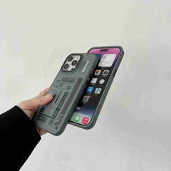 Estuche para teléfono esmerilado con revesti...
