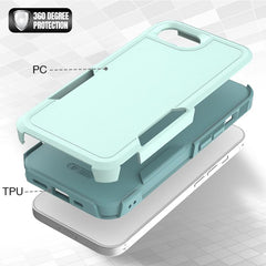2 en 1 PC + caja del teléfono de TPU        ...
