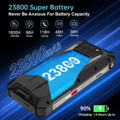 Unihertz Tank 3 Pro 5G/8849, Proyector, Cáma...