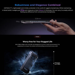 Teléfono resistente HOTWAV T7, 6280 mAh, 6,5...