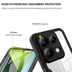 Acrílico + TPU Funda para teléfono de cobert...