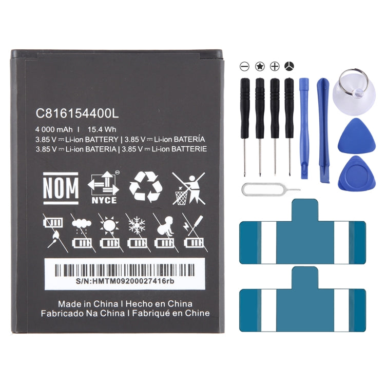 Cambio de batería, For BLU C816154400L 4000mAh