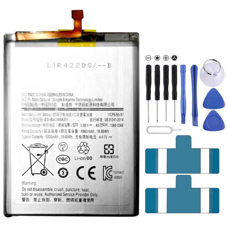 Cambio de batería, For Galaxy A24 5G 5000mAh...
