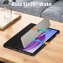 Funda para tableta inteligente de cuero con ...