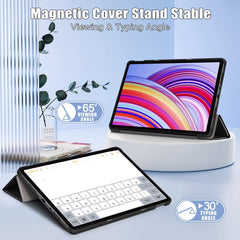 Funda para tableta inteligente de cuero con ...